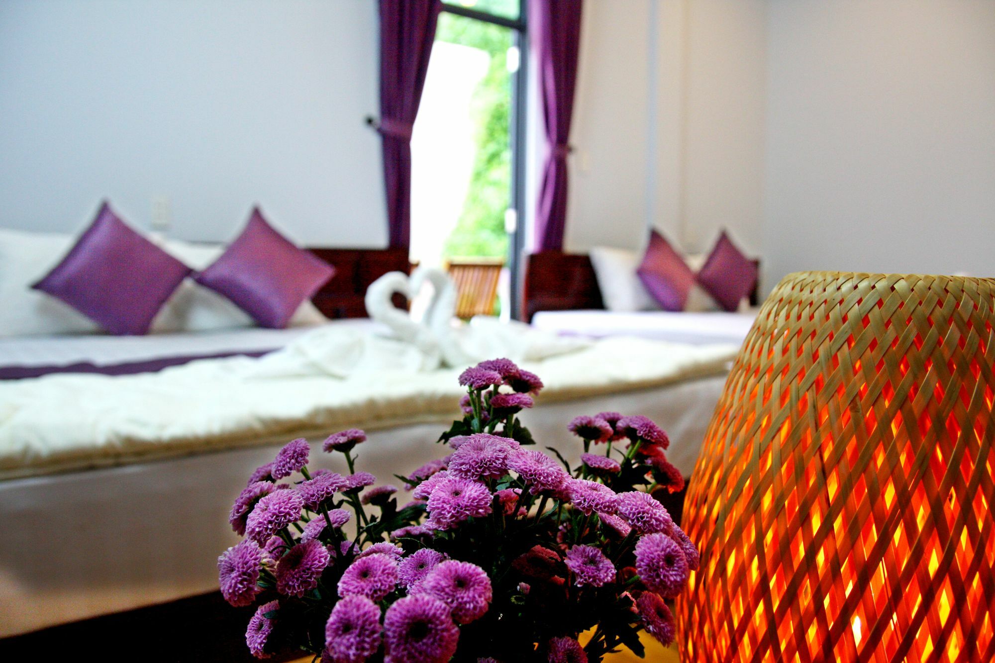 Purple Garden Homestay هوي ان المظهر الخارجي الصورة